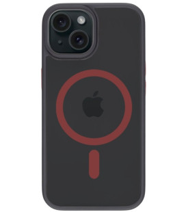 Juodas / raudonas dėklas Apple iPhone 15 telefonui "Tactical MagForce Hyperstealth 2.0 Cover"