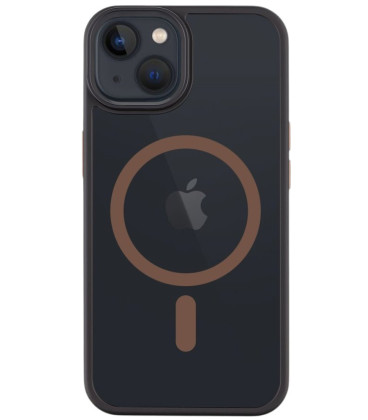 Juodas / rudas dėklas Apple iPhone 13 telefonui "Tactical MagForce Hyperstealth 2.0 Cover"