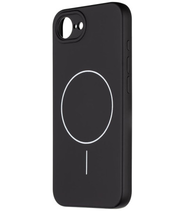 Juodas dėklas Apple iPhone 16E / 17E telefonui "OBAL:ME MagNetix Matte TPU Cover"