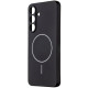 Juodas dėklas Samsung Galaxy S25 FE telefonui "OBAL:ME MagNetix Matte TPU Cover"
