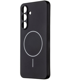Juodas dėklas Samsung Galaxy S25 FE telefonui "OBAL:ME MagNetix Matte TPU Cover"