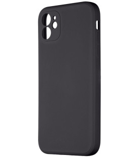 Matinis juodas dėklas Apple iPhone 11 telefonui "OBAL:ME Matte TPU Cover"