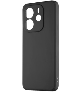 Matinis juodas dėklas Xiaomi Redmi Note 14 4G telefonui "OBAL:ME Matte TPU Cover"