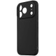 Matinis juodas dėklas Apple iPhone 17 Pro / 18 Pro telefonui "OBAL:ME Matte TPU Cover"