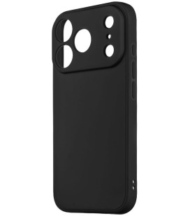 Matinis juodas dėklas Apple iPhone 17 Pro telefonui "OBAL:ME Matte TPU Cover"