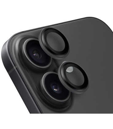 Juoda kameros apsauga Apple iPhone 17 telefonui "OBAL:ME Lens Protector"