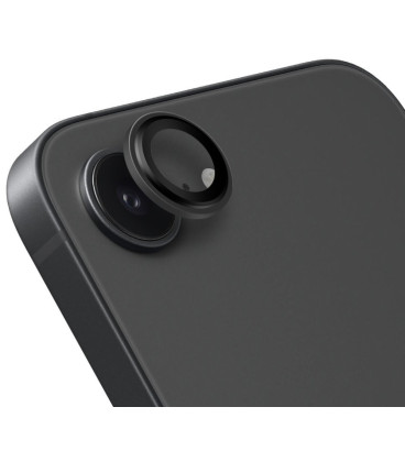 Matinė juoda kameros apsauga Apple iPhone 16E / 17E telefonui "OBAL:ME Lens Protector"