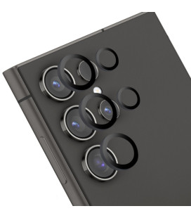 Juoda kameros apsauga Samsung Galaxy S24 Ultra telefonui "OBAL:ME Lens Protector"