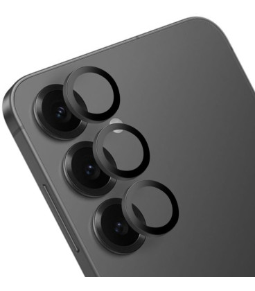 Juoda kameros apsauga Samsung Galaxy S24 telefonui "OBAL:ME Lens Protector"