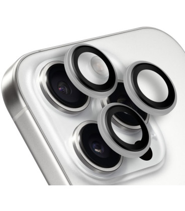Balta kameros apsauga Apple iPhone 16 Pro / 16 Pro Max telefonui "OBAL:ME Lens Protector"