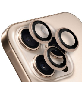 (Desert Titanium) kameros apsauga Apple iPhone 16 Pro / 16 Pro Max telefonui "OBAL:ME Lens Protector"