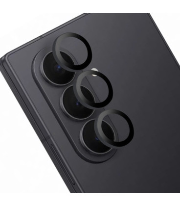 Juoda kameros apsauga Samsung Galaxy Z Fold 7 telefonui "OBAL:ME Lens Protector"