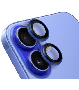 Mėlyna kameros apsauga Apple iPhone 16 / 16 Plus telefonui "OBAL:ME Lens Protector"