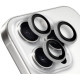 (White Titanium) kameros apsauga Apple iPhone 15 Pro / 15 Pro Max telefonui "OBAL:ME Lens Protector"