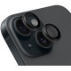 Juoda kameros apsauga Apple iPhone 15 / 15 Plus telefonui "OBAL:ME Lens Protector"