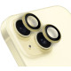 Geltona kameros apsauga Apple iPhone 15 / 15 Plus telefonui "OBAL:ME Lens Protector"