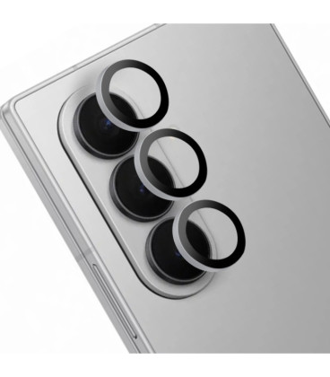 Sidabrinės spalvos kameros apsauga Samsung Galaxy Z Fold 7 telefonui "OBAL:ME Lens Protector"