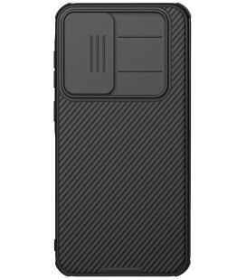 Juodas dėklas Samsung Galaxy A36 5G telefonui "Nillkin CamShield PRO Magnetic Hard Case"