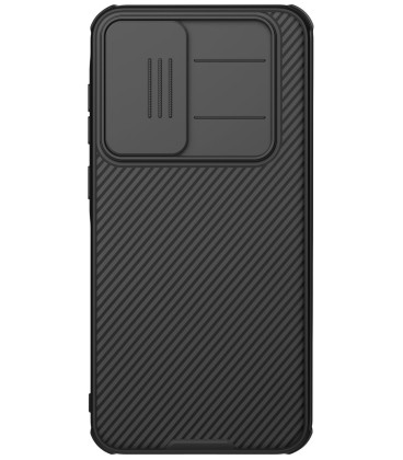 Juodas dėklas Samsung Galaxy A36 5G telefonui "Nillkin CamShield PRO Magnetic Hard Case"