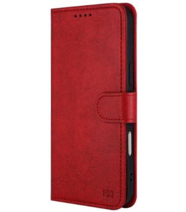 Raudonas dėklas Samsung Galaxy A37 5G telefonui "HDD Clasp Wallet Case"