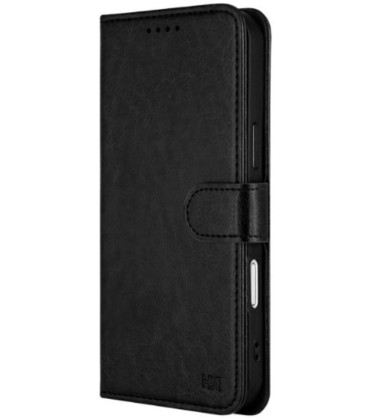 Juodas dėklas Samsung Galaxy A37 5G telefonui "HDD Clasp Wallet Case"