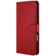 Raudonas dėklas Samsung Galaxy A57 5G telefonui "HDD Clasp Wallet Case"