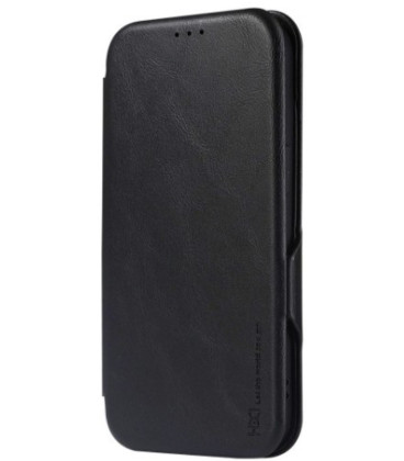 Juodas dėklas Samsung Galaxy A37 5G telefonui "HDD Classic Wallet Case"