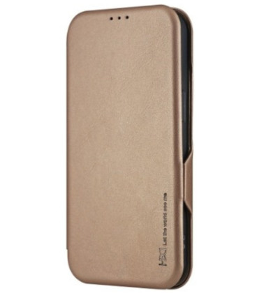 Auksinės spalvos dėklas Samsung Galaxy A57 5G telefonui "HDD Classic Wallet Case"