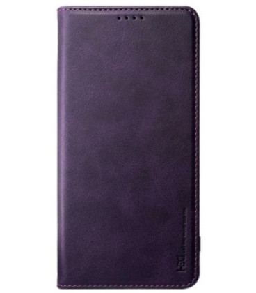 Violetinis atverčiamas dėklas Samsung Galaxy A37 5G telefonui "HDD Magnetic Wallet Case"