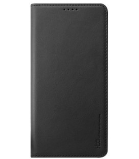 Juodas atverčiamas dėklas Samsung Galaxy A37 5G telefonui "HDD Magnetic Wallet Case"