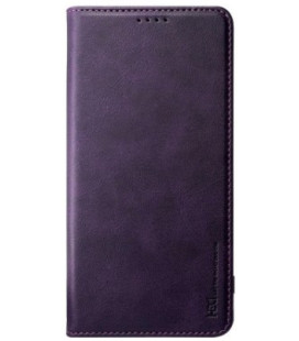 Violetinis atverčiamas dėklas Samsung Galaxy A57 5G telefonui "HDD Magnetic Wallet Case"