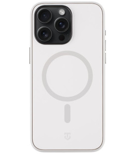 Baltas dėklas Apple iPhone 15 Pro Max telefonui "Tactical MagForce SmoothIsFast Cover"