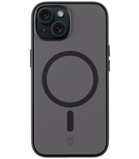 Juodas dėklas Apple iPhone 15 telefonui "Tactical MagForce SmoothIsFast Cover"