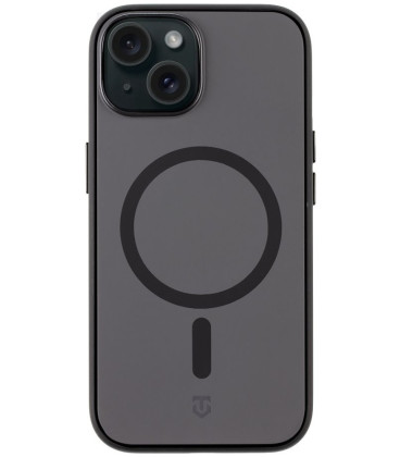 Juodas dėklas Apple iPhone 15 telefonui "Tactical MagForce SmoothIsFast Cover"