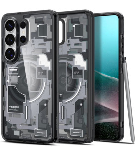 Dėklas Samsung Galaxy S26 Ultra telefonui "Spigen Ultra Hybrid MAG Magsafe Zero One Black"