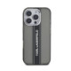 Juodas dėklas Apple iPhone 16 Pro Max telefonui "Karl Lagerfeld IML Stripe Logo Case"