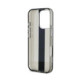 Juodas dėklas Apple iPhone 16 Pro Max telefonui "Karl Lagerfeld IML Stripe Logo Case"