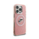 Rožinis dėklas Apple iPhone 16 Pro Max telefonui "Karl Lagerfeld IML K&CH Heads Repeated Logo MagSafe Case"