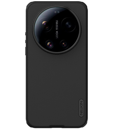 Juodas dėklas Xiaomi 17 Ultra telefonui "Nillkin Super Frosted Pro Magnetic"