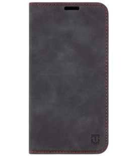 Juodas atverčiamas dėklas Samsung Galaxy S24 telefonui "Tactical Xproof"