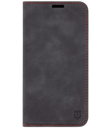 Juodas atverčiamas dėklas Samsung Galaxy A36 5G telefonui "Tactical Xproof"