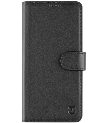 Juodas atverčiamas dėklas Samsung Galaxy A56 5G telefonui "Tactical Field Notes"