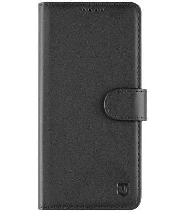 Juodas atverčiamas dėklas Xiaomi Redmi 9A / 9AT telefonui "Tactical Field Notes"