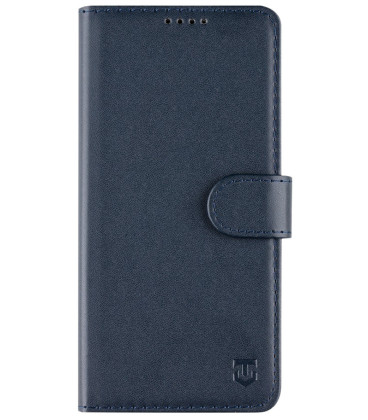 Mėlynas atverčiamas dėklas Samsung Galaxy A12 telefonui "Tactical Field Notes"