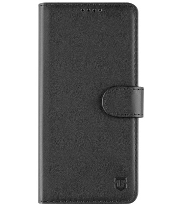 Juodas atverčiamas dėklas Samsung Galaxy A32 5G telefonui "Tactical Field Notes"