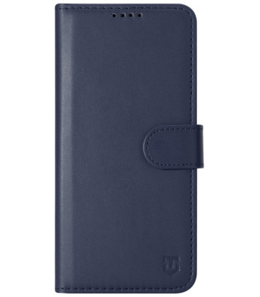 Mėlynas atverčiamas dėklas Samsung Galaxy A37 5G telefonui "Tactical Field Notes"