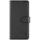 Juodas atverčiamas dėklas Samsung Galaxy A17 / A18 4G / 5G telefonui "Tactical Field Notes"