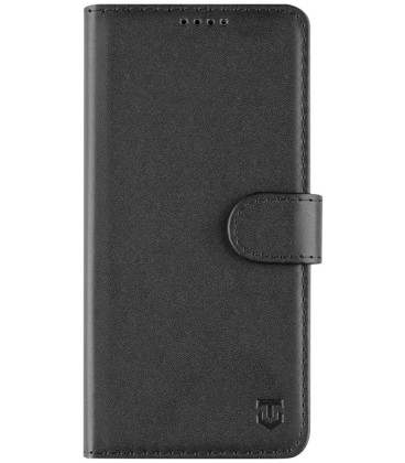Juodas atverčiamas dėklas Samsung Galaxy A18 4G / A17 4G / 5G telefonui "Tactical Field Notes"