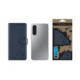 Mėlynas atverčiamas dėklas Samsung Galaxy A18 4G / A17 4G / 5G telefonui "Tactical Field Notes"