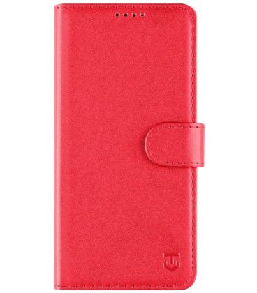 Raudonas atverčiamas dėklas Samsung Galaxy A17 / A18 4G / 5G telefonui "Tactical Field Notes"